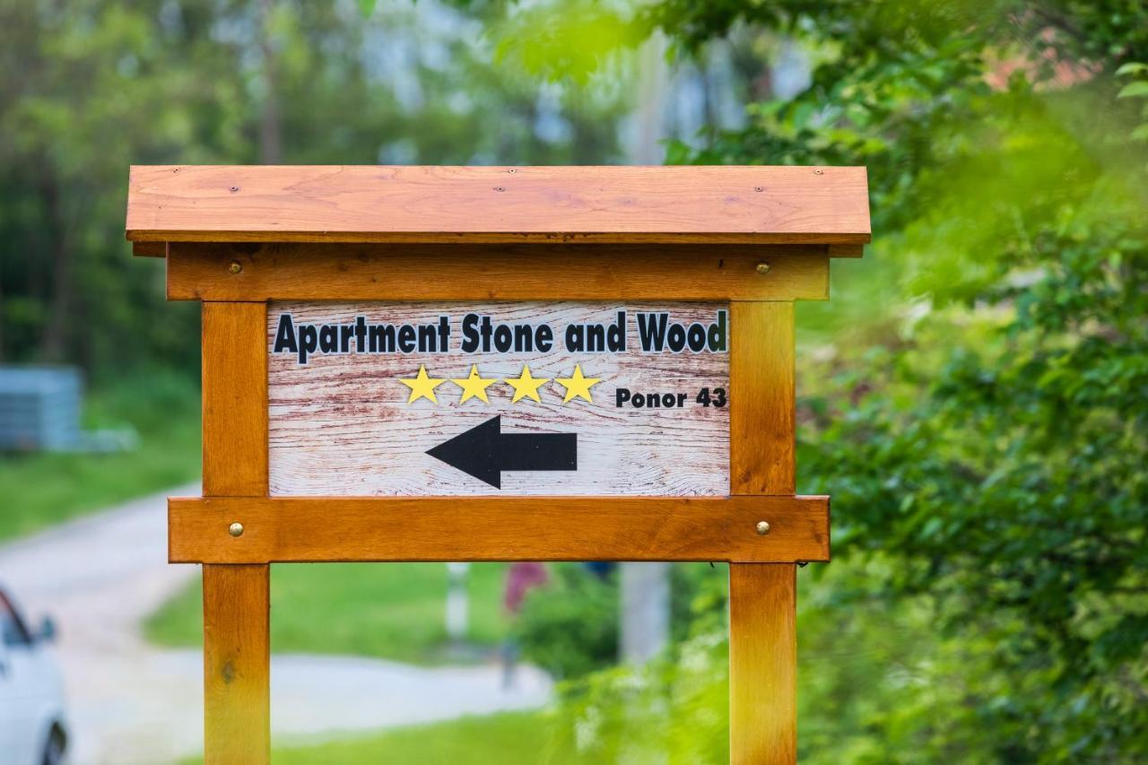 Apartment Stone And Wood Cetingrad Bagian luar foto